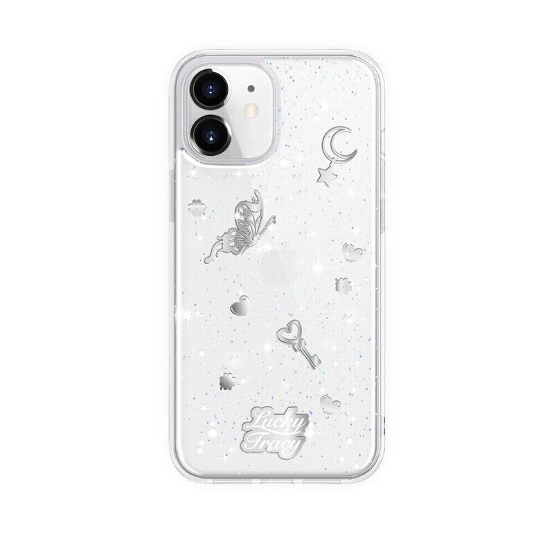 SwitchEasy iPhone 12 mini 5.4&quot; Lucky Tracy PC+TPU Case, Transparent