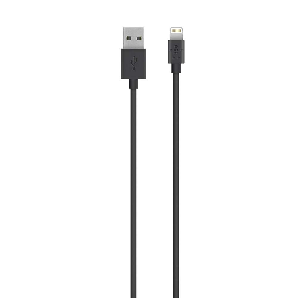 Belkin USB-C to Lightning Mixit Up Chargesync Cable (4"), Black