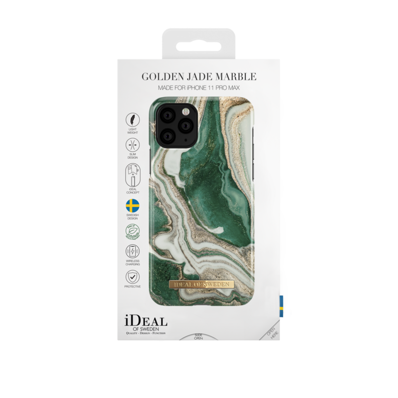 iDeal Of Sweden iPhone 11 Pro 5.8&quot; Fashion Case 2019, Golden Jade Marble