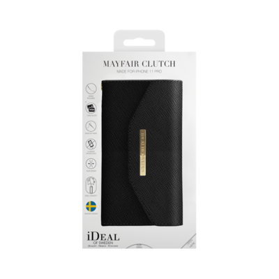 iDeal Of Sweden iPhone 11 Pro 5.8&quot; Mayfair Clutch, Black