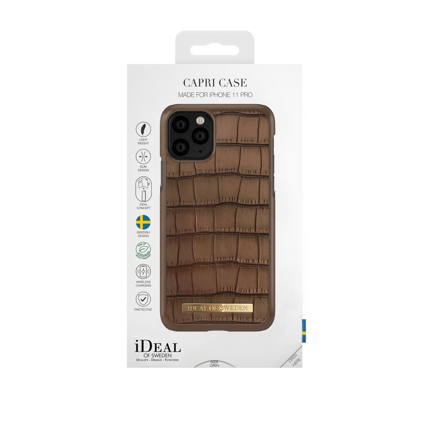 iDeal Of Sweden iPhone 11 Pro 5.8" Fashion Case Capri, Brown