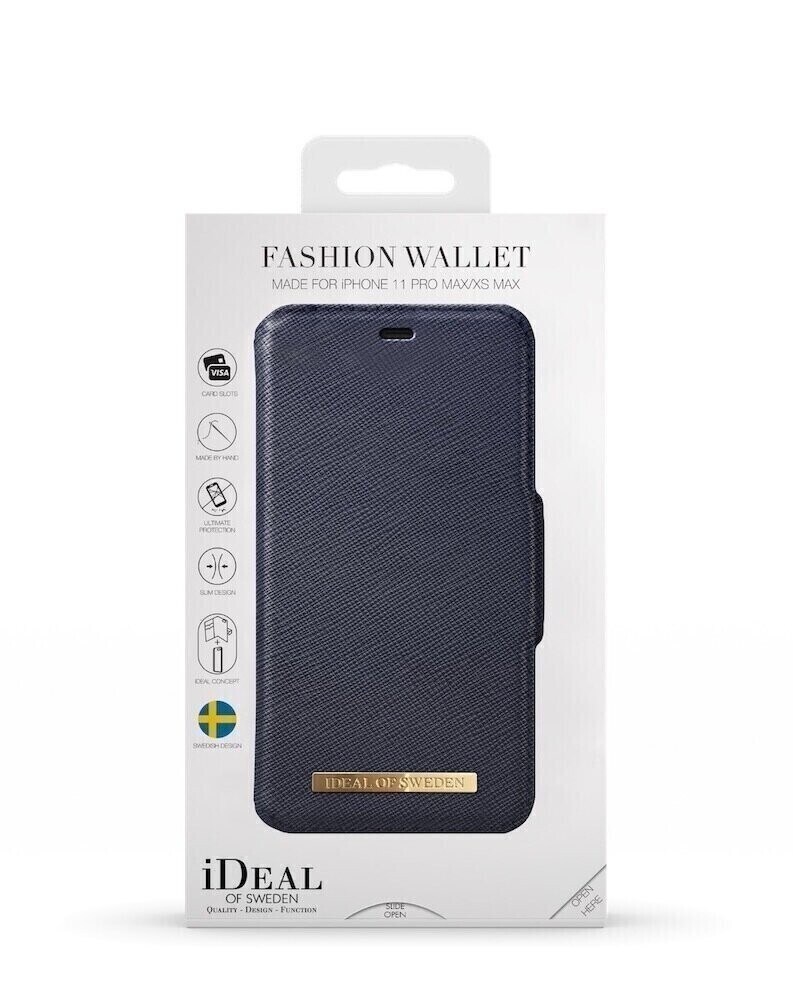 iDeal Of Sweden iPhone 11 Pro Max 6.5" Fashion Wallet Capri & Como, Black