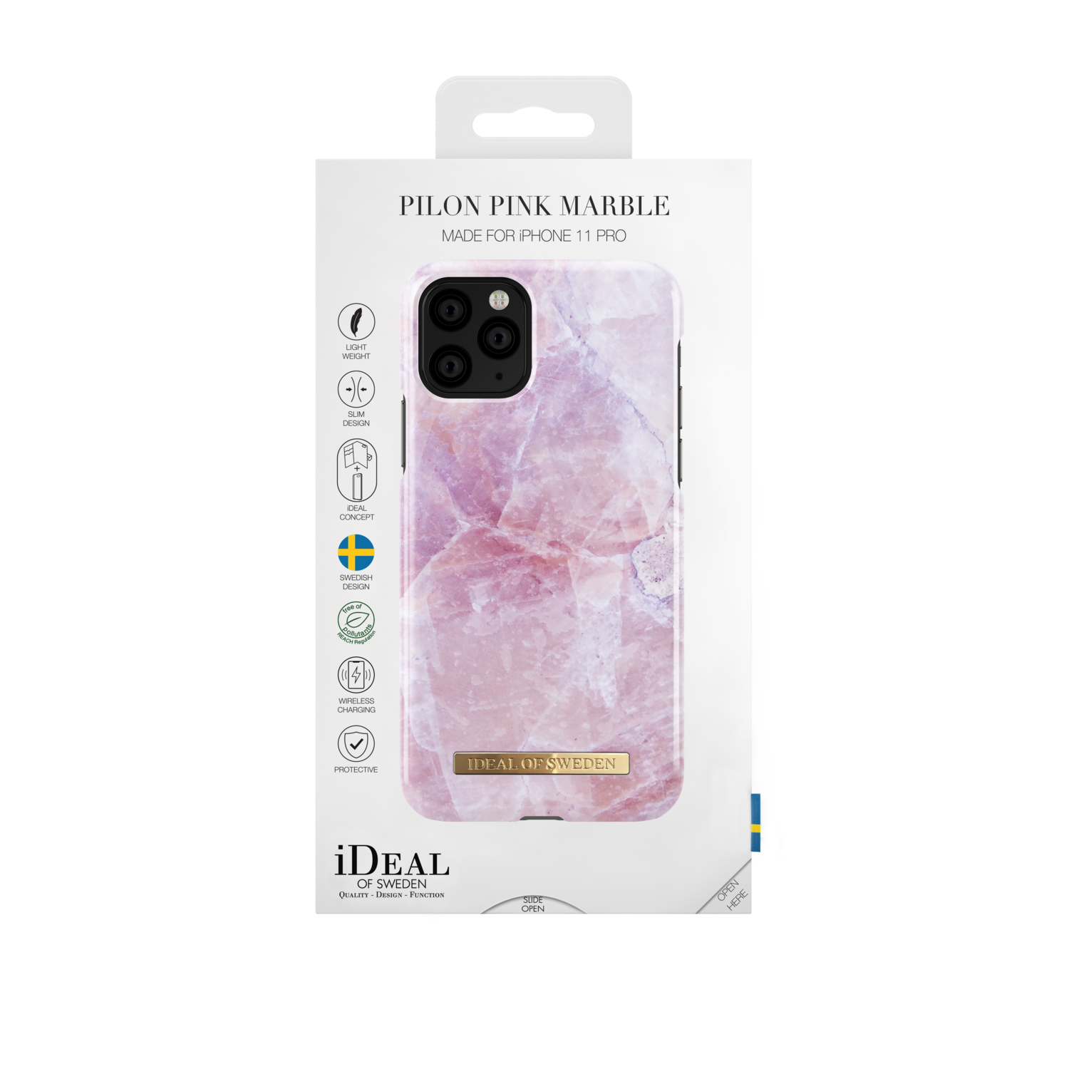 iDeal Of Sweden iPhone 11 Pro 5.8" Fashion Case 2019, Pilion Pink Marble