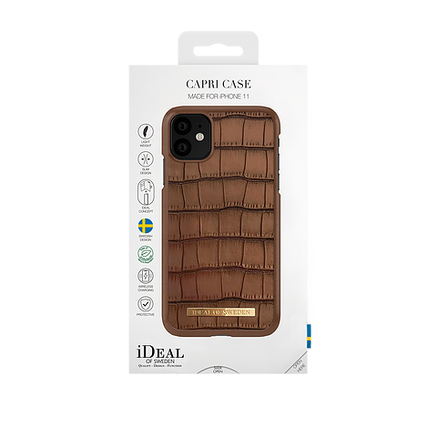 iDeal Of Sweden iPhone 11 Pro Max 6.5&quot; Fashion Wallet Capri &amp; Como, Brown