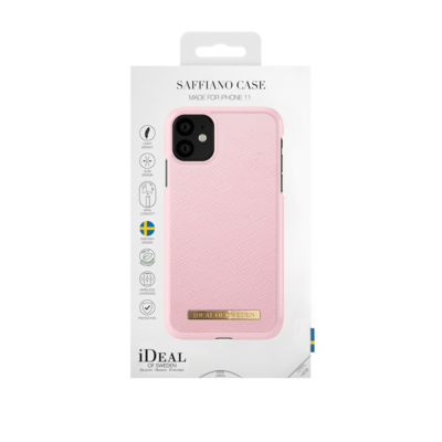 iDeal Of Sweden iPhone 11 6.1" Fashion Case Saffiano, Pink