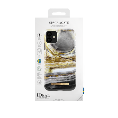 iDeal Of Sweden iPhone 11 6.1" Fashion Case 2019, Outer Space Marble