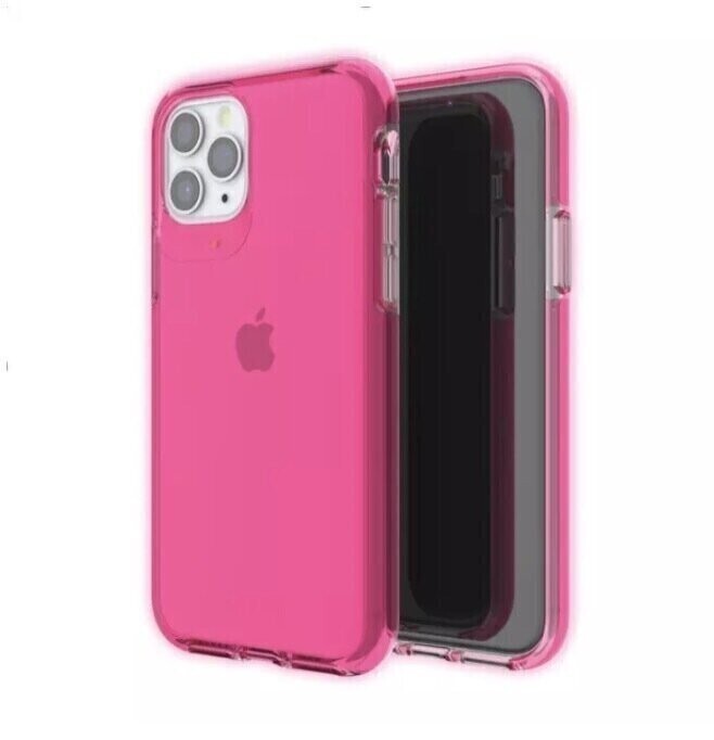 Gear4 iPhone 11 Pro 5.8" D3O Crystal Palace, Neon Pink
