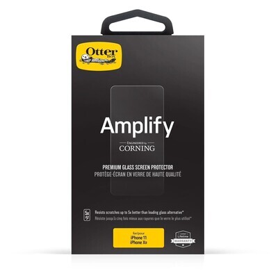 OtterBox iPhone 11/XR Amplify Glass Edge2Edge, Clear (Screen Protector)