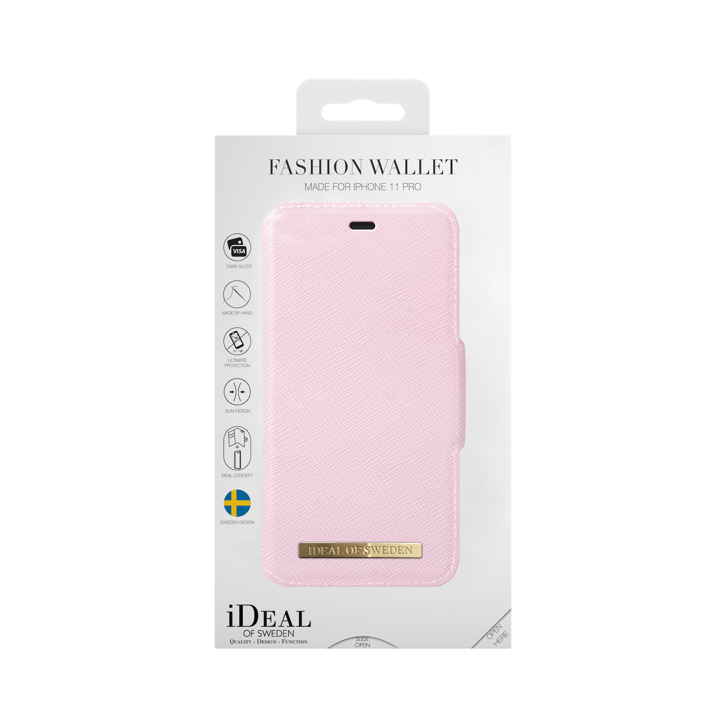 iDeal Of Sweden iPhone 11 Pro 5.8" Fashion Wallet, Pink