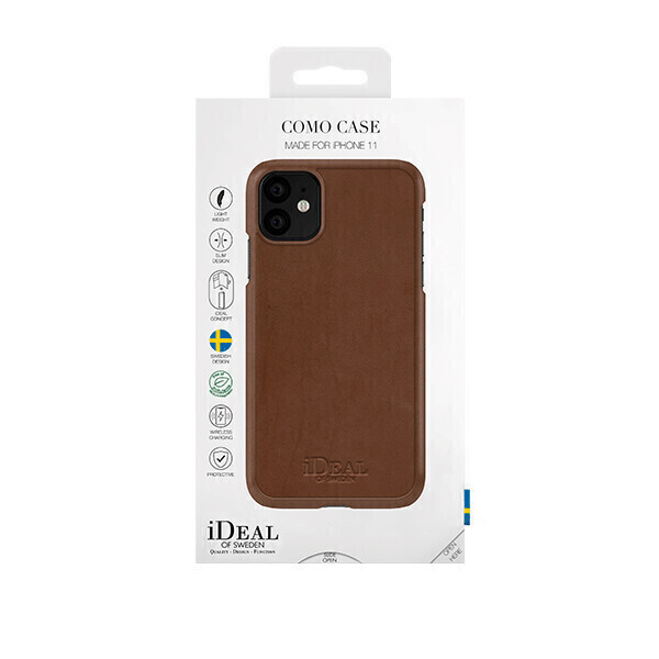 iDeal Of Sweden iPhone 11 6.1" Fashion Case Como, Brown