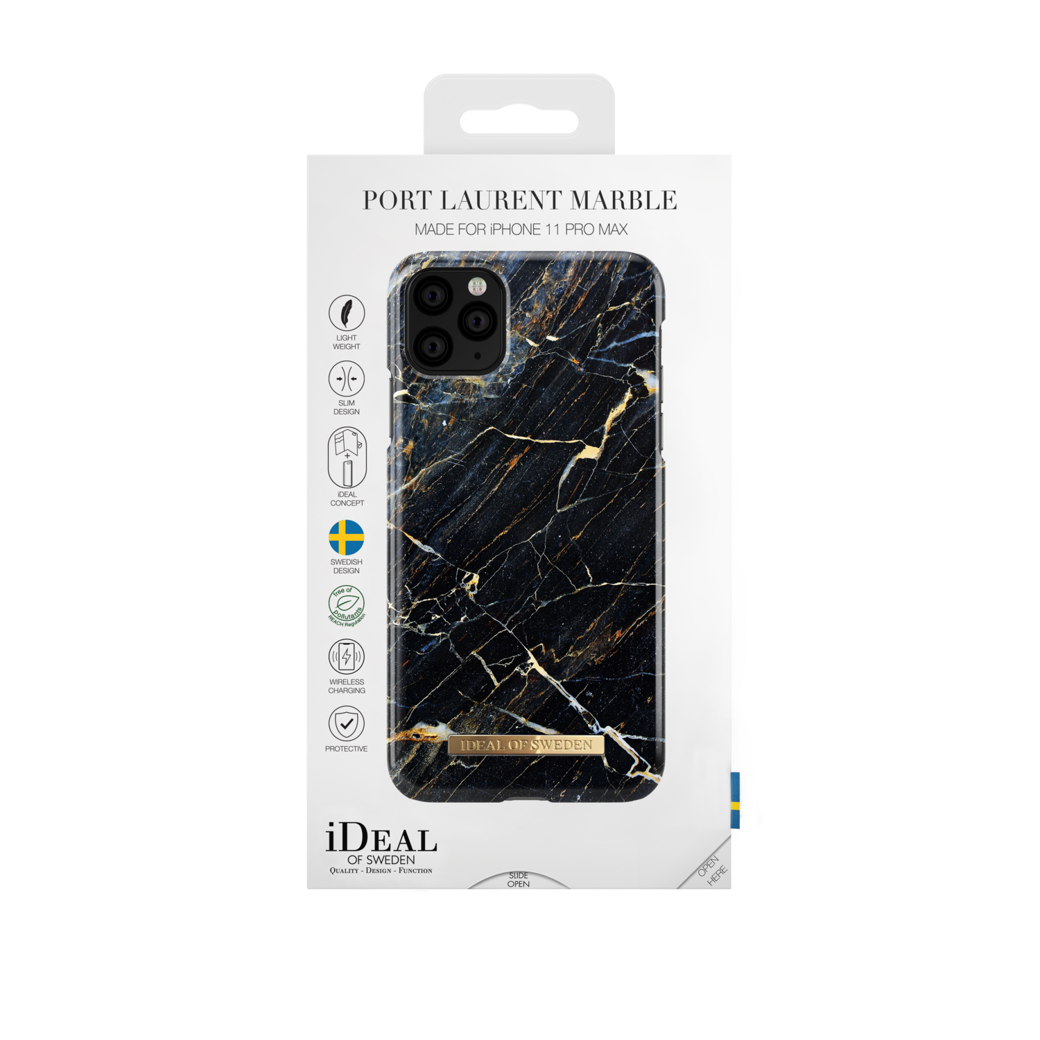 iDeal Of Sweden iPhone 11 Pro Max 6.5" Fashion Case 2019, Port Laurent Marble