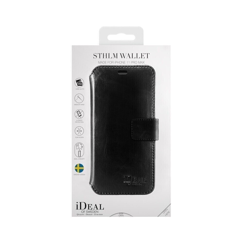 iDeal Of Sweden iPhone 11 Pro Max 6.5" STHLM Wallet, Black