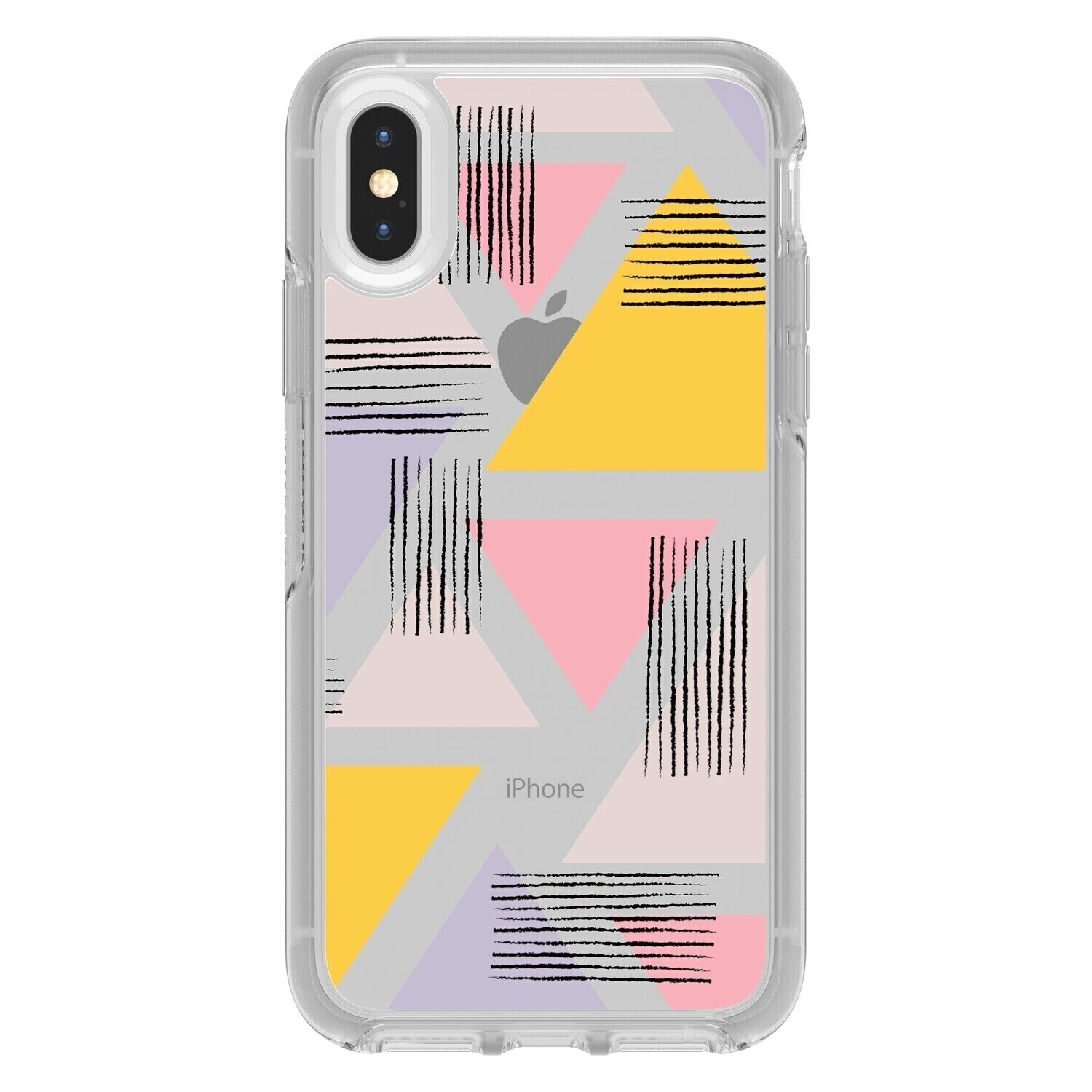 OtterBox iPhone Xs Symmetry Clear Series, Graphic That Willow Do (Glitter/Clear/Graphic)