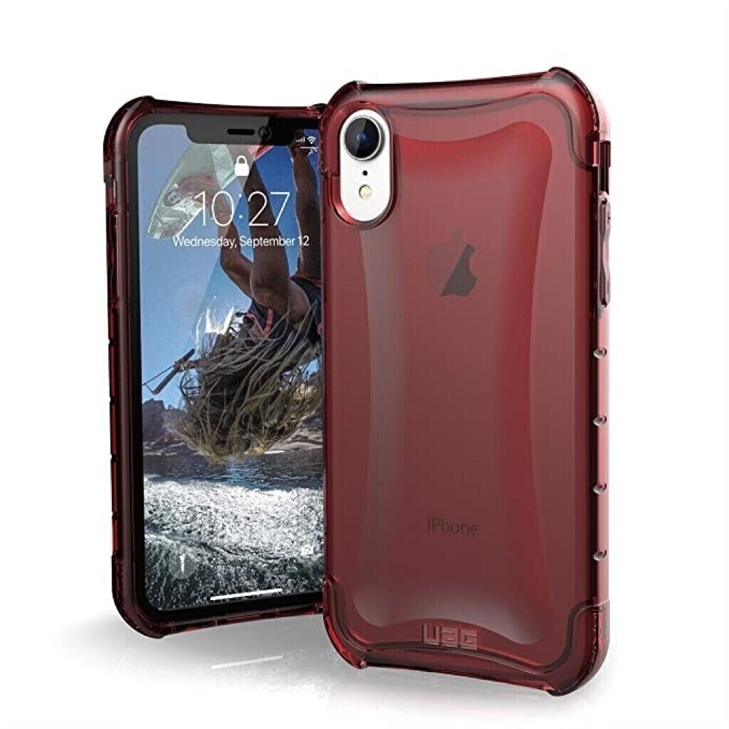 UAG iPhone X Plyo Case, Crimson (Dark Red Transparent)