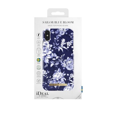 iDeal Of Sweden iPhone Xs Max Fashion Case S/S 2018, Sailor Blue Bloom