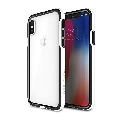 Patchworks iPhone X LEVEL Silhouette, White