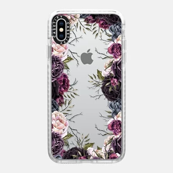 Casetify iPhone Xs Max Impact Case, Frost My Secret Garden