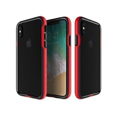 Patchworks iPhone X LEVEL Silhouette, Red