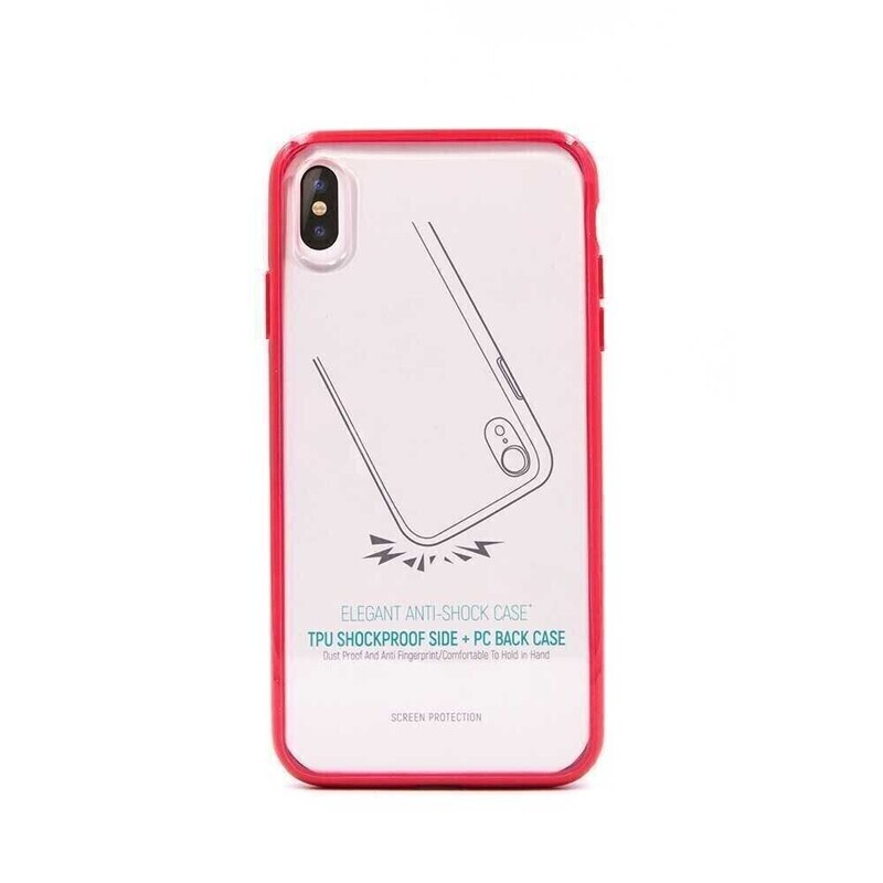 Devia iPhone Xs Max Elegant Anti-Shock Case, Red