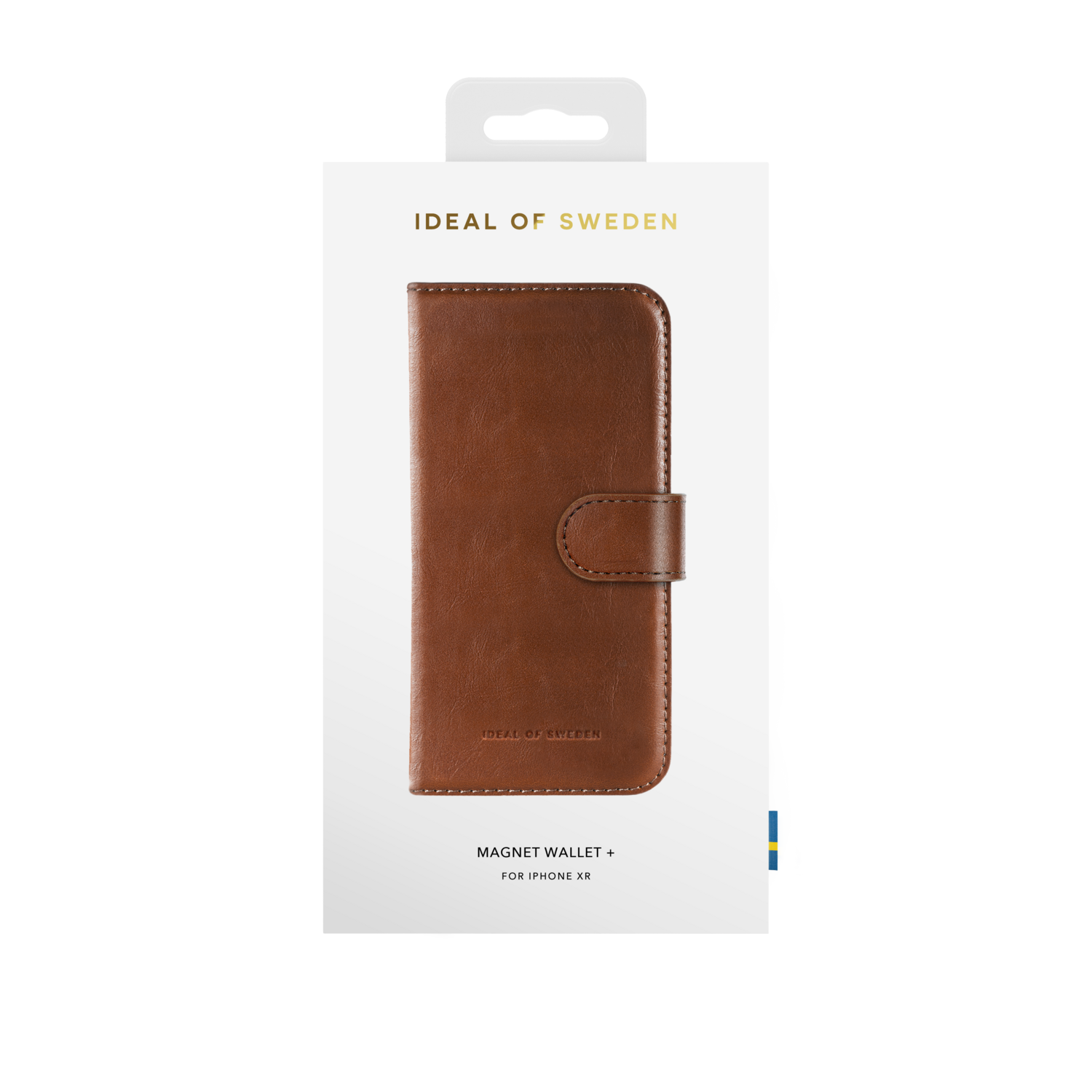 iDeal Of Sweden iPhone XR Magnet Wallet+, Brown