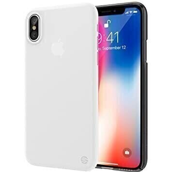 SwitchEasy iPhone Xs 0.35 Ultra Slim PP Case, Ultra Black