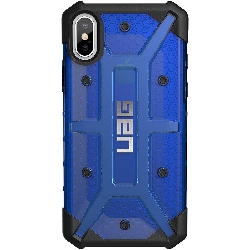 UAG iPhone Xs Max Plasma Case, Cobalt (Blue Transparent)