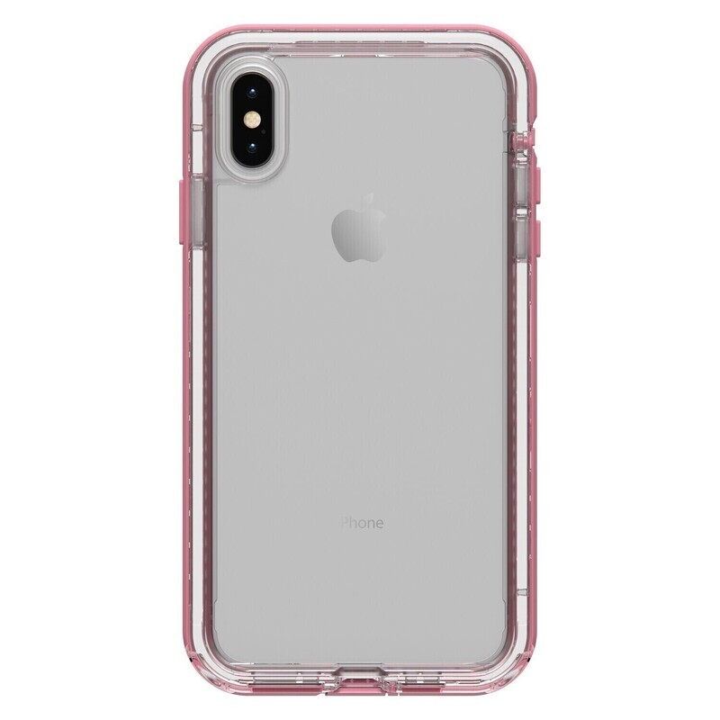 LifeProof iPhone Xs Max Next Series, Cactus Rose (Clear/Rose) (77-60166)