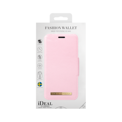 iDeal Of Sweden iPhone Xs Max Fashion Wallet, Pink