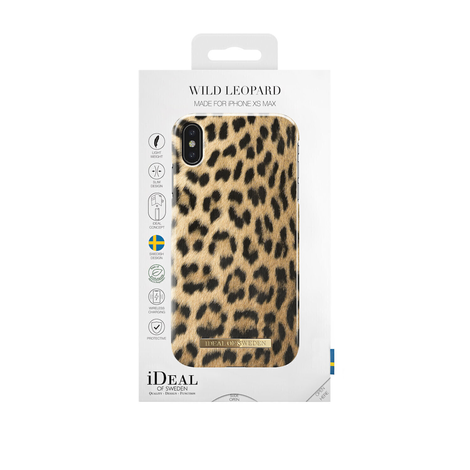 iDeal Of Sweden iPhone Xs Max Fashion Case A/W 17-18, Wild Leopard