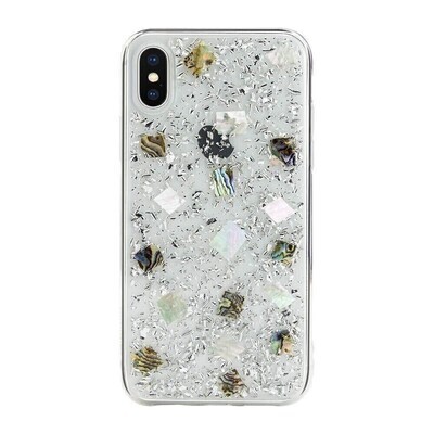 SwitchEasy iPhone Xs iGlass Aluminum+Glass+TPU Case, Black