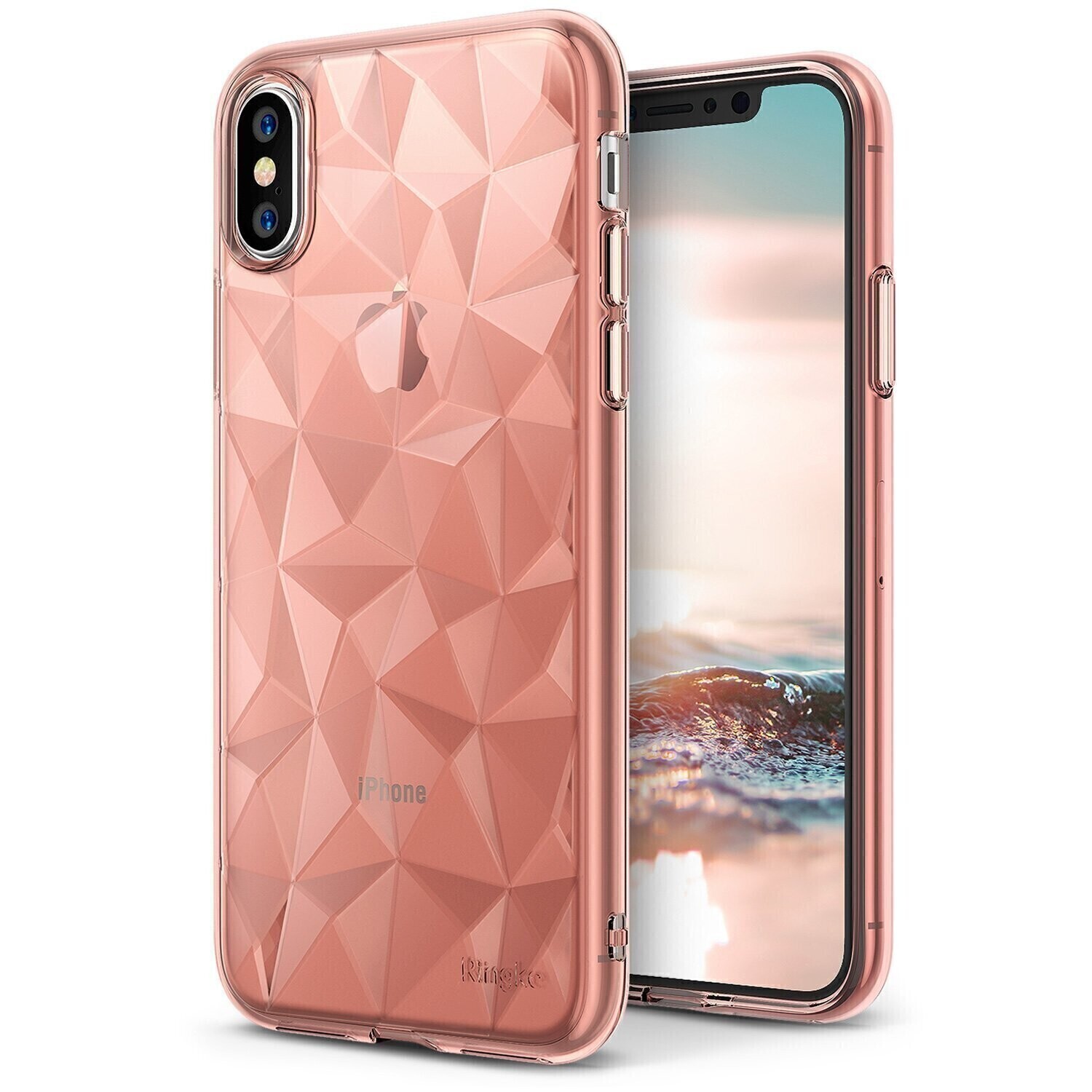 Ringke iPhone X Air, Rose Gold