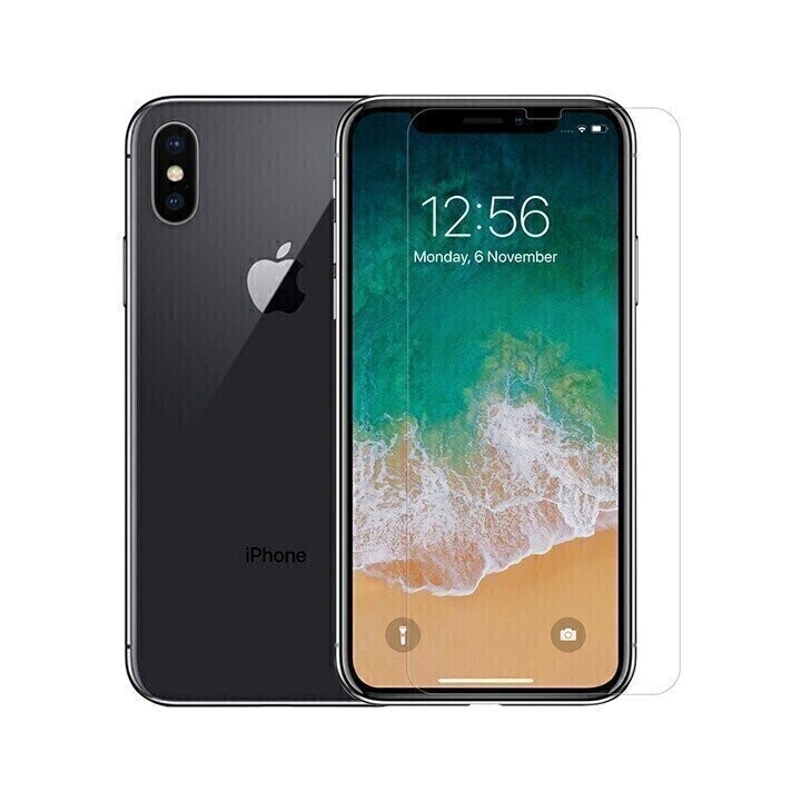 Komass iPhone Xs/11 Pro 5.8" Tempered Glass, Clear