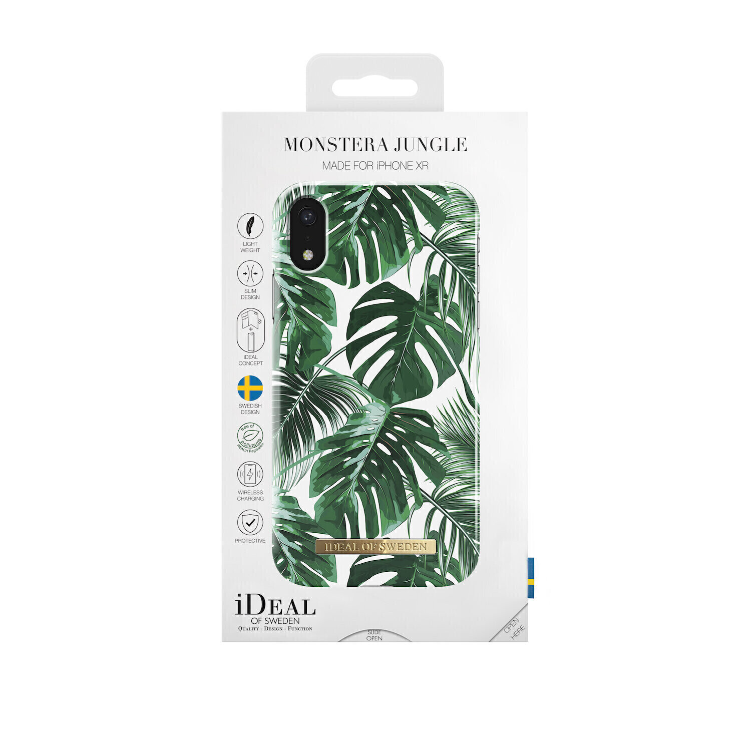 iDeal Of Sweden iPhone XR Fashion Case S/S 2017, Monstera Jungle