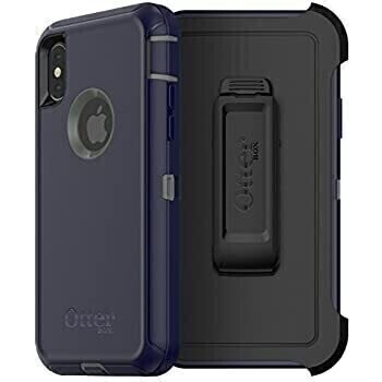 OtterBox iPhone X Defender Series, Stormy Peaks (Green/Blue)