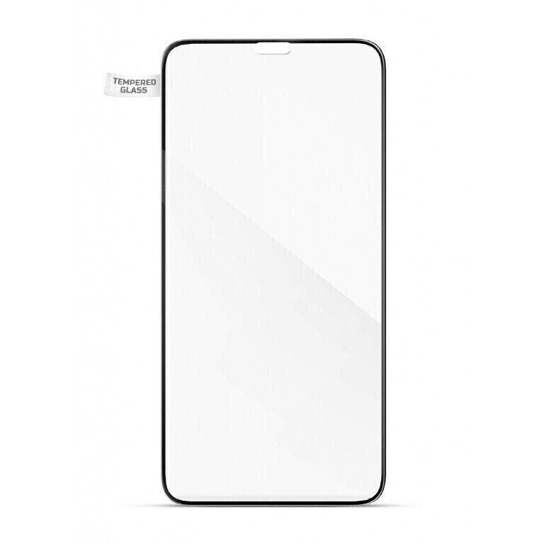 Komass iPhone XR/11 Tempered Glass, Case Friendly Black