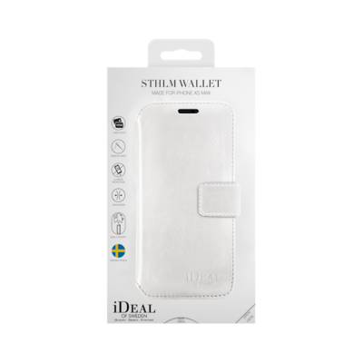 iDeal Of Sweden iPhone Xs Max STHLM Wallet, White
