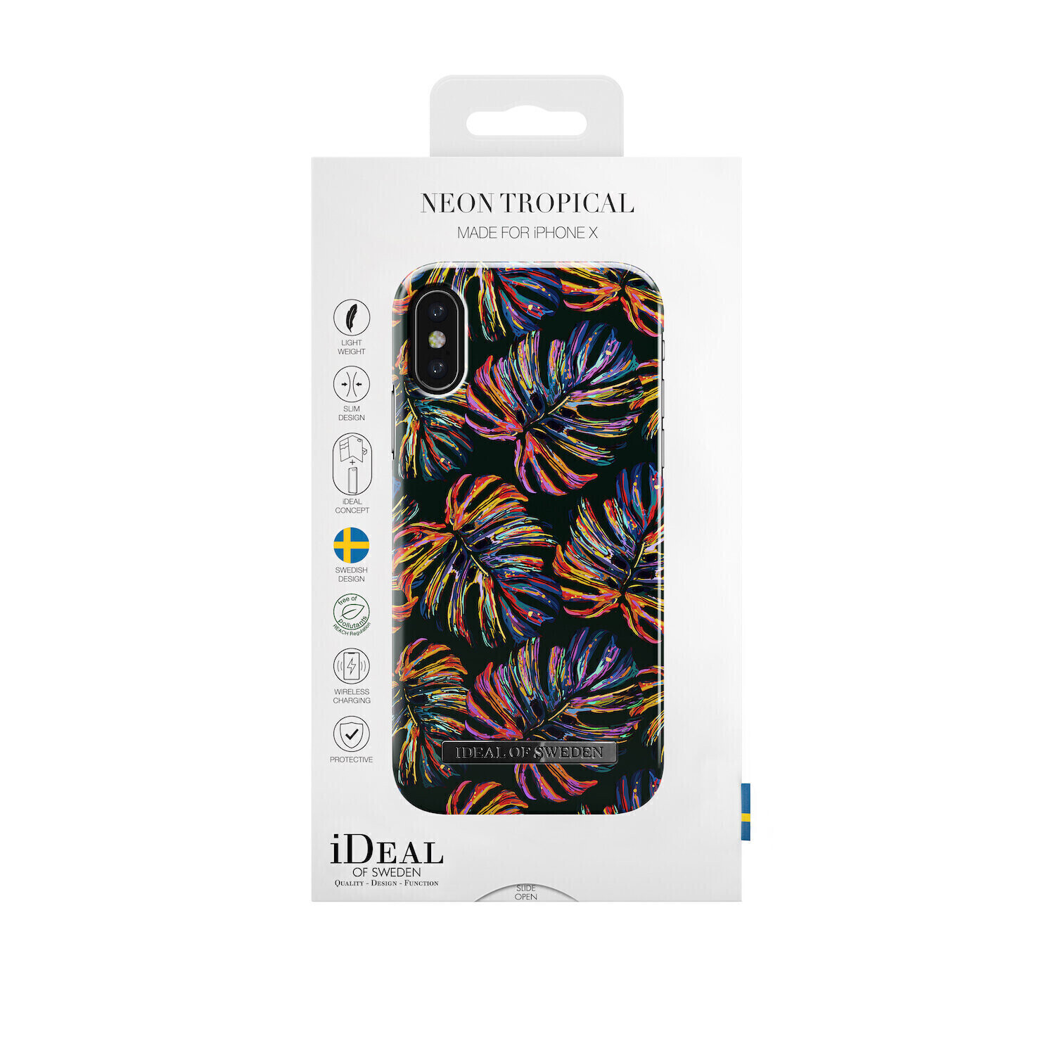 iDeal Of Sweden iPhone X Fashion Case S/S 2018, Neon Tropical