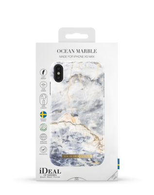 iDeal Of Sweden iPhone Xs Max Fashion Case A/W 16-17, Ocean Marble