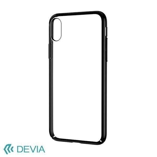 Devia iPhone X Luxurious Glimmer Case, Black