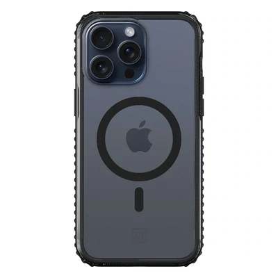 Incipio iPhone 15 Pro Max Grip for MagSafe, Black/Clear