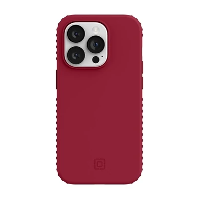Incipio iPhone 14 Pro Grip, Scarlet Red/Winery