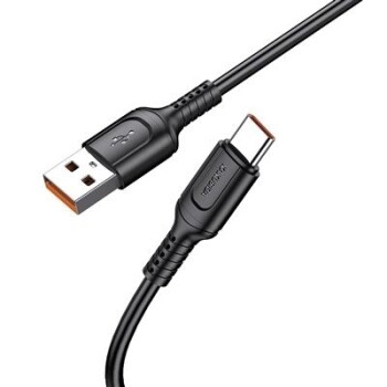 Kaku KSC-805 TIANSHENG USB-A to Type-C Charging Data Cable 1M, Black