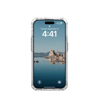 UAG iPhone 15 Pro Plyo Magsafe, Ice/White