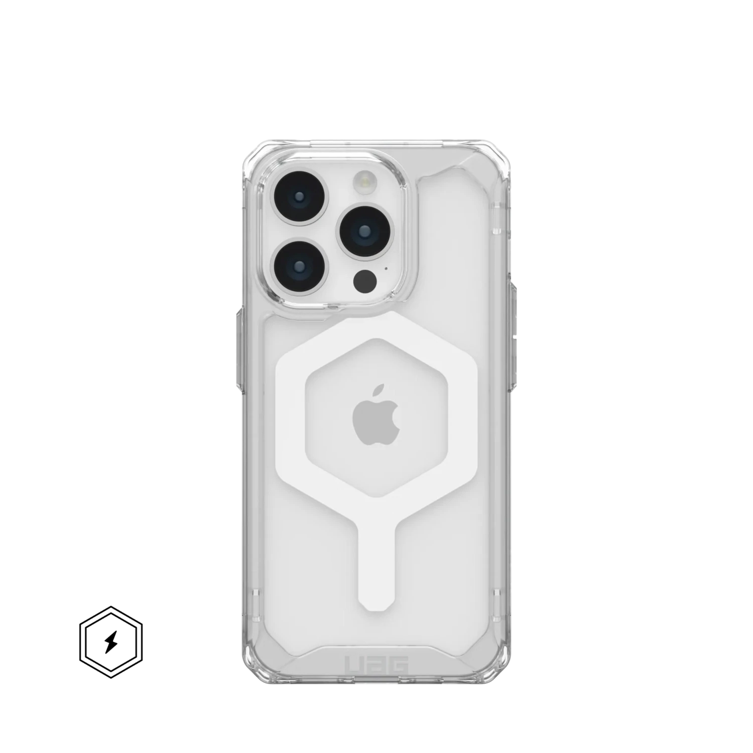 UAG iPhone 15 Pro Plyo Magsafe, Ice/White