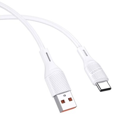 Kaku KSC-953 ANMEI Sillicone charging data Cable (Lightning), White