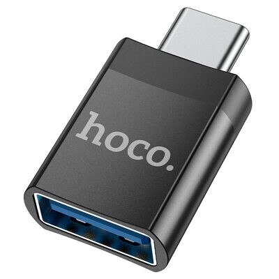 hoco UA17CU Type-C to USB USB3.0 Adapter, Black
