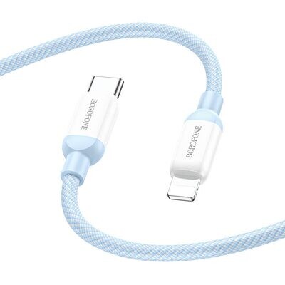 BOROFONE BX68, USB-C to Lightning charging data cable, 1m / 2m, support PD 20W fast charge