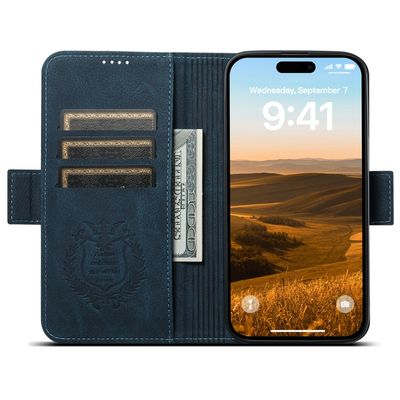 TDG iPhone 16 Pro AllureFlip Case with MagSafe, Blue