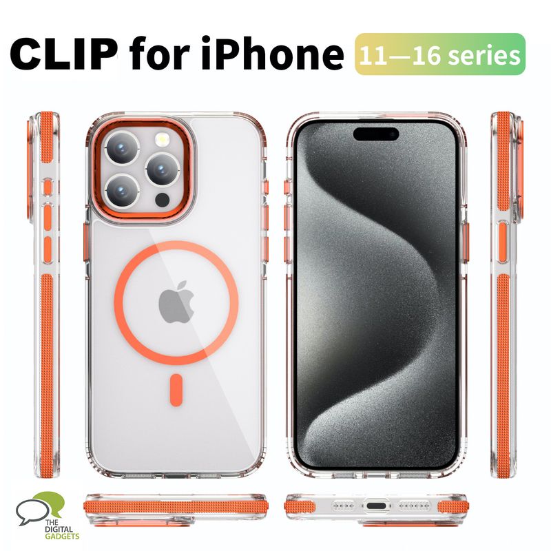 TDG Clip for iPhone 16 Pro Max, Apricot