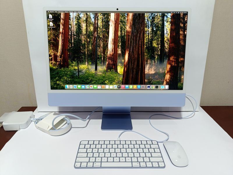 НОВИЙ! IMAC 24` 03/2025 M4 BLUE MWUF3 16GB/256GB НАЙНИЖЧА ЦІНА ПО УСІЙ УКРАЇНІ!!!